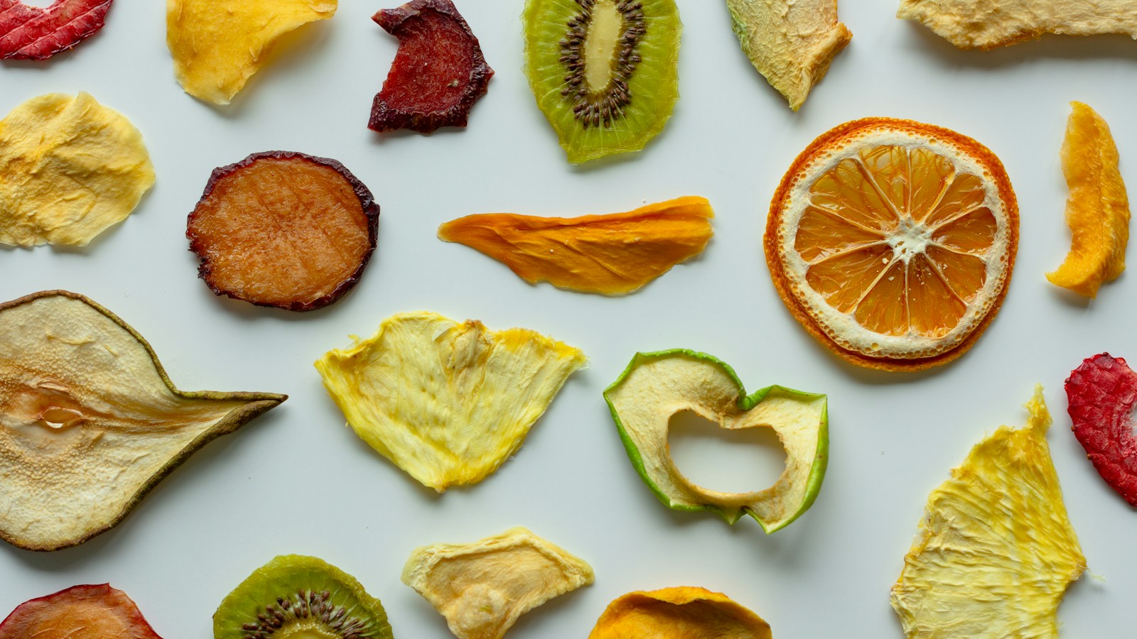 Assortment of dried fruit