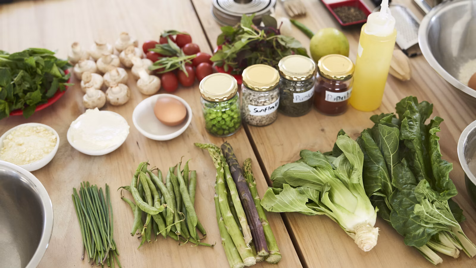Fresh vegetables ready for a grocery shortcut meal plan